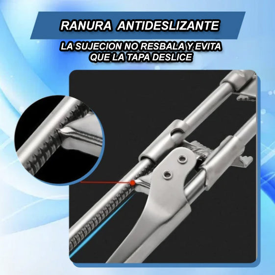 Abrelatas multifuncional ajustable